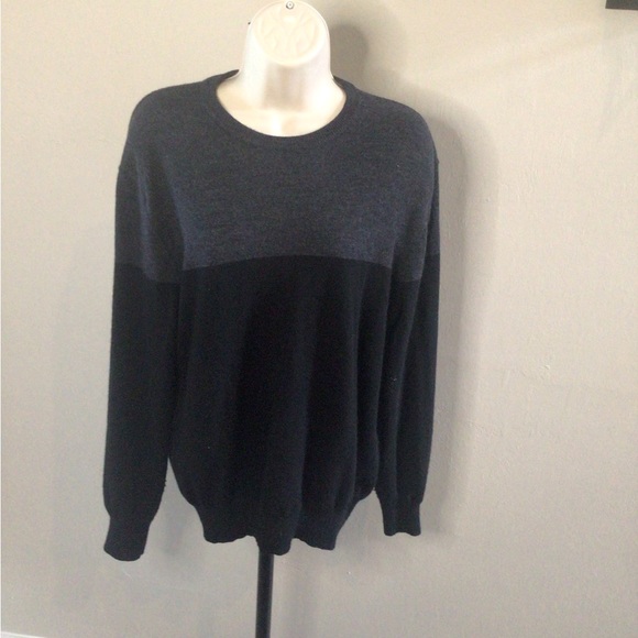 Calvin Klein Other - Men's Black and Gray Sweater Calvin Klein merino wool size large